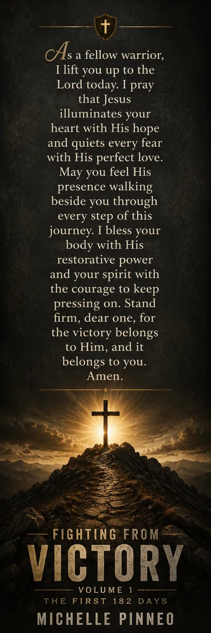 Prayer bookmark, back