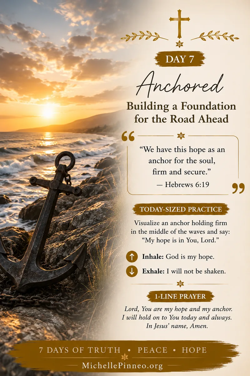 An encouragement card ready to share